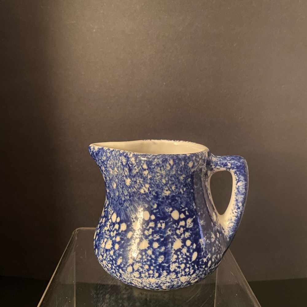 H. F. Coors Co. blue pitcher